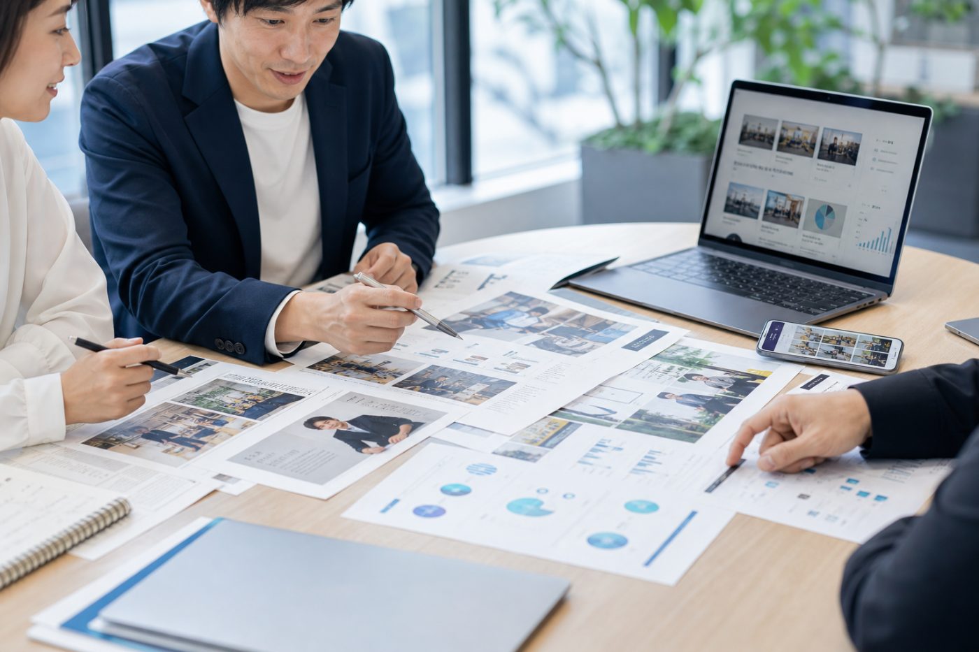 メディア事業の企画・編集