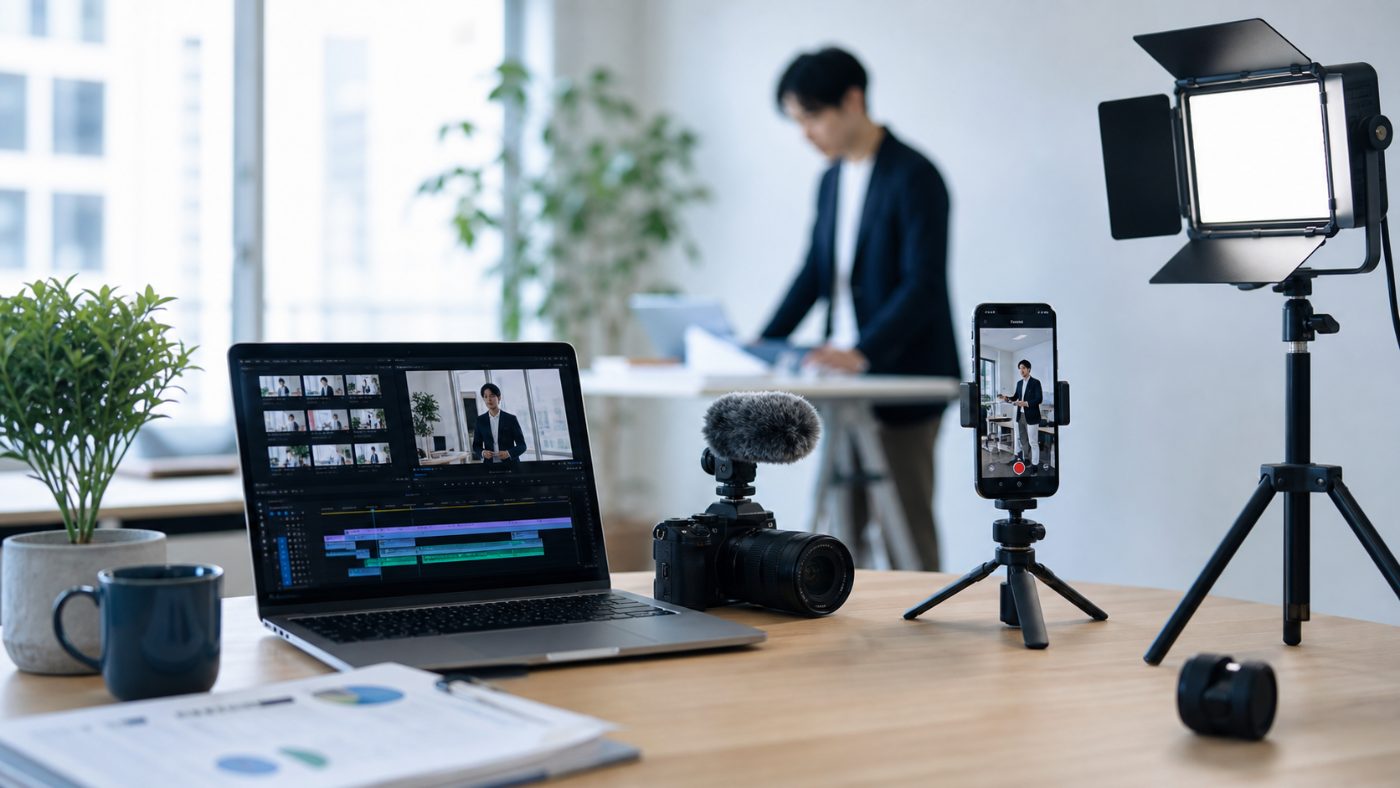 YouTube採用動画の制作
