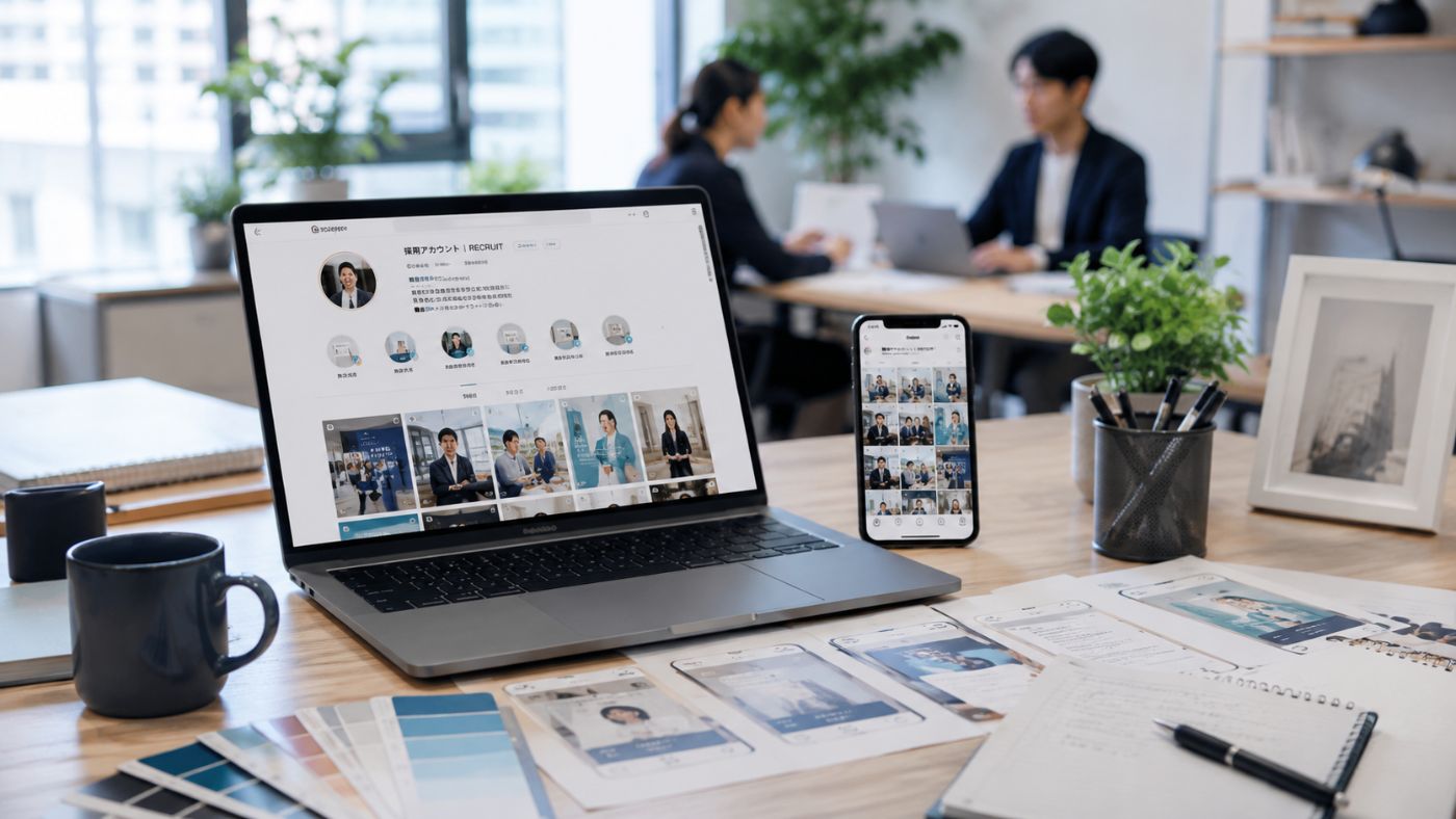 Instagram採用運用のダッシュボード